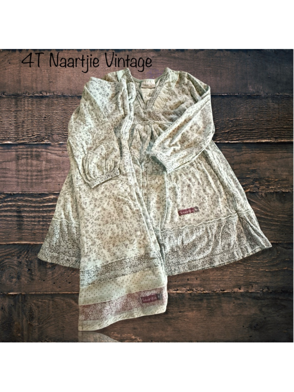 4T Vintage Naartjie Dress Set